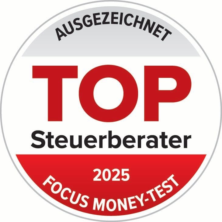 16 Mal Top – wir können wohl was mit Zahlen!    Top-Steuerberater 2025 – die 16. Auszeichnung von Focus Money in Folge