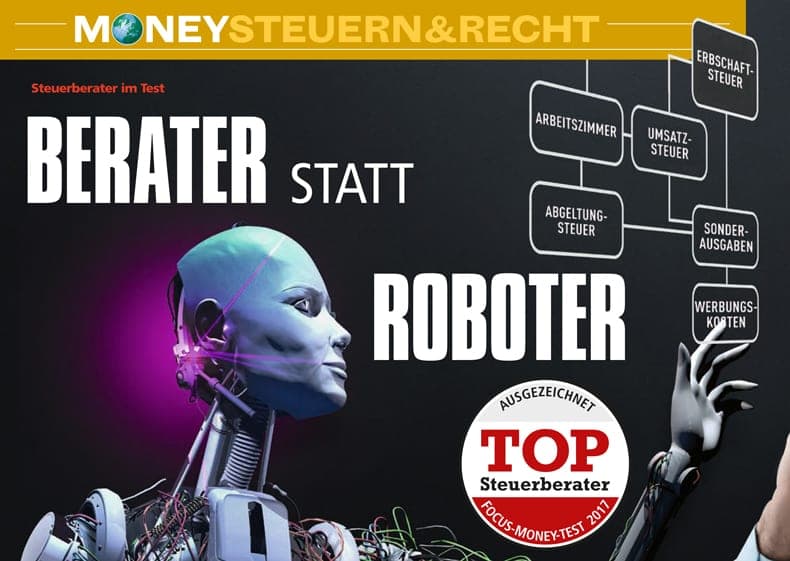 Focus Money: Steffen & Partner auch 2017 Top-Steuerberater im Segment der großen Kanzleien