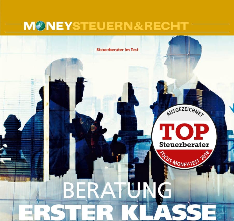 Auch in 2018: Steffen & Partner ist Top-Steuerberater im Segment der großen Kanzleien (Focus Money)